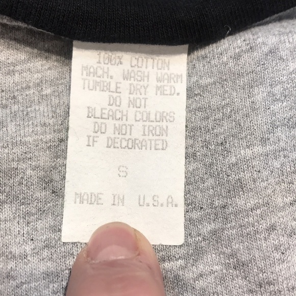 K2 Toy Country reversible long sleeve tee shirt size small.  Grey and black - Picture 7 of 8